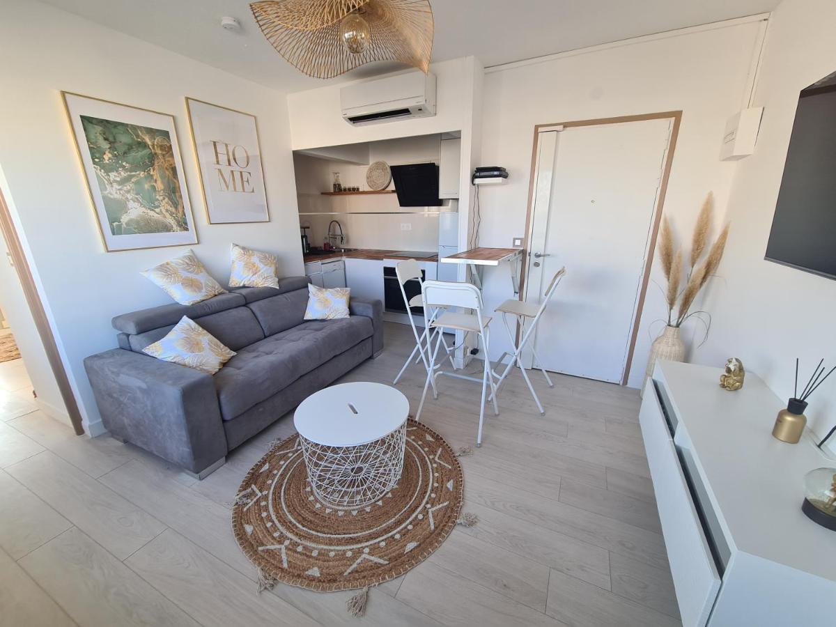 Appartement Lumineux Avec Vue Sur Mer A 50 M De La Plage Et Du Centre لا غراند موت المظهر الخارجي الصورة