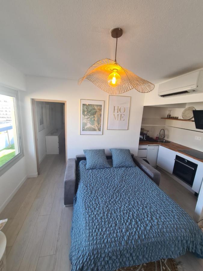 Appartement Lumineux Avec Vue Sur Mer A 50 M De La Plage Et Du Centre لا غراند موت المظهر الخارجي الصورة